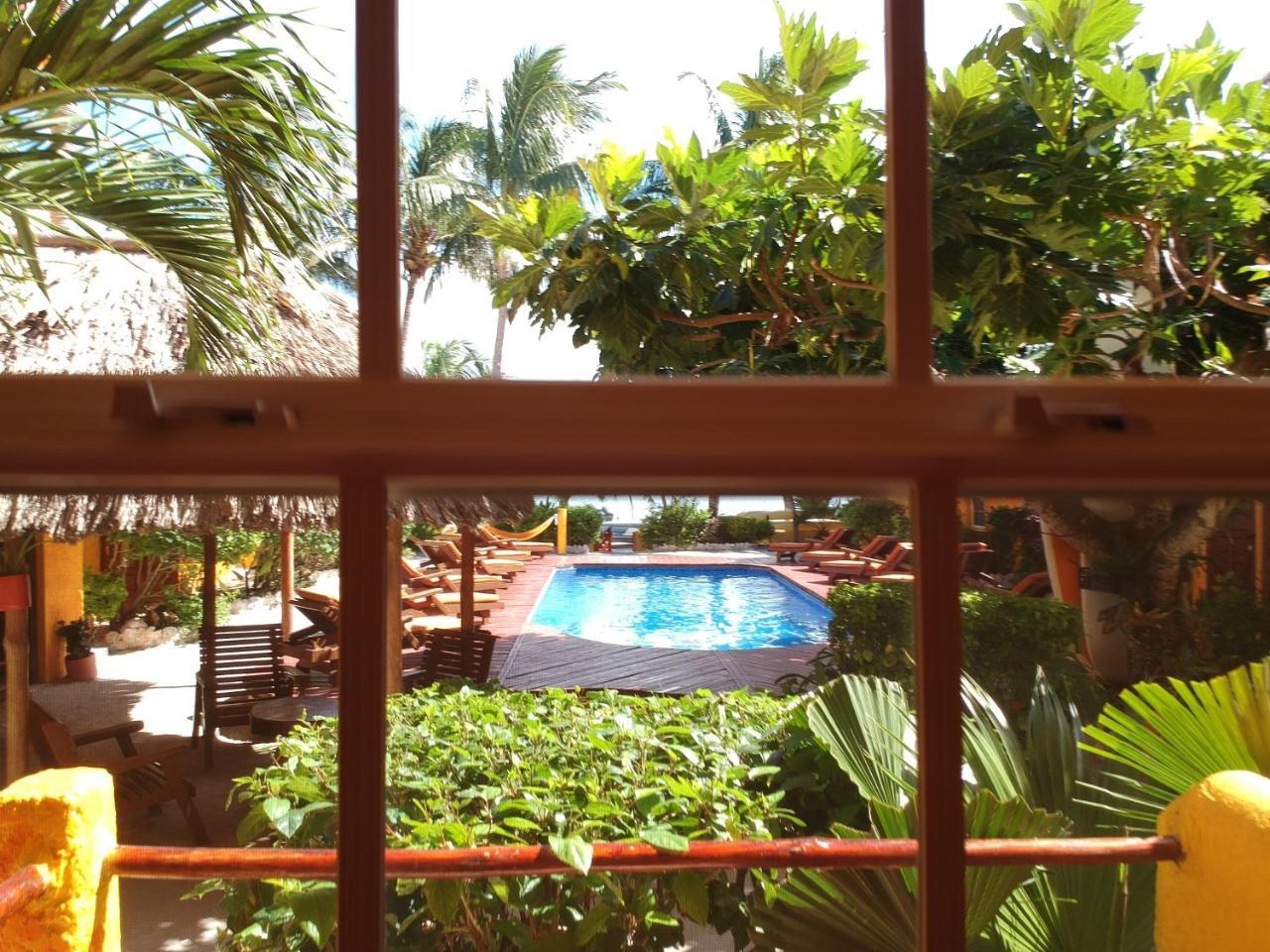 Seaside Cabanas Hotel Caye Corker エクステリア 写真